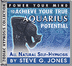 Aquarius star sign hypnosis CD or MP3 - Buy It Now