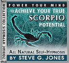 Scorpio star sign hypnosis CD or MP3 - Buy It Now